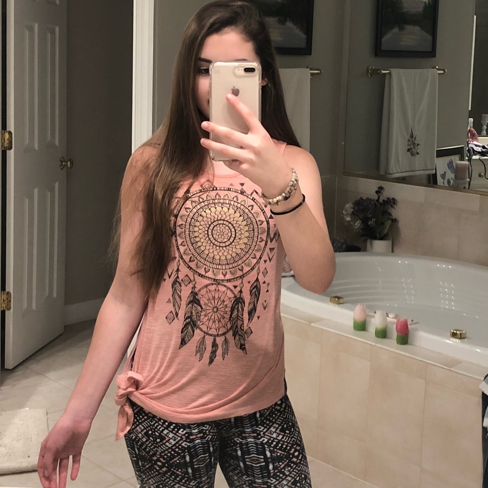 Coral Top/Legging Set